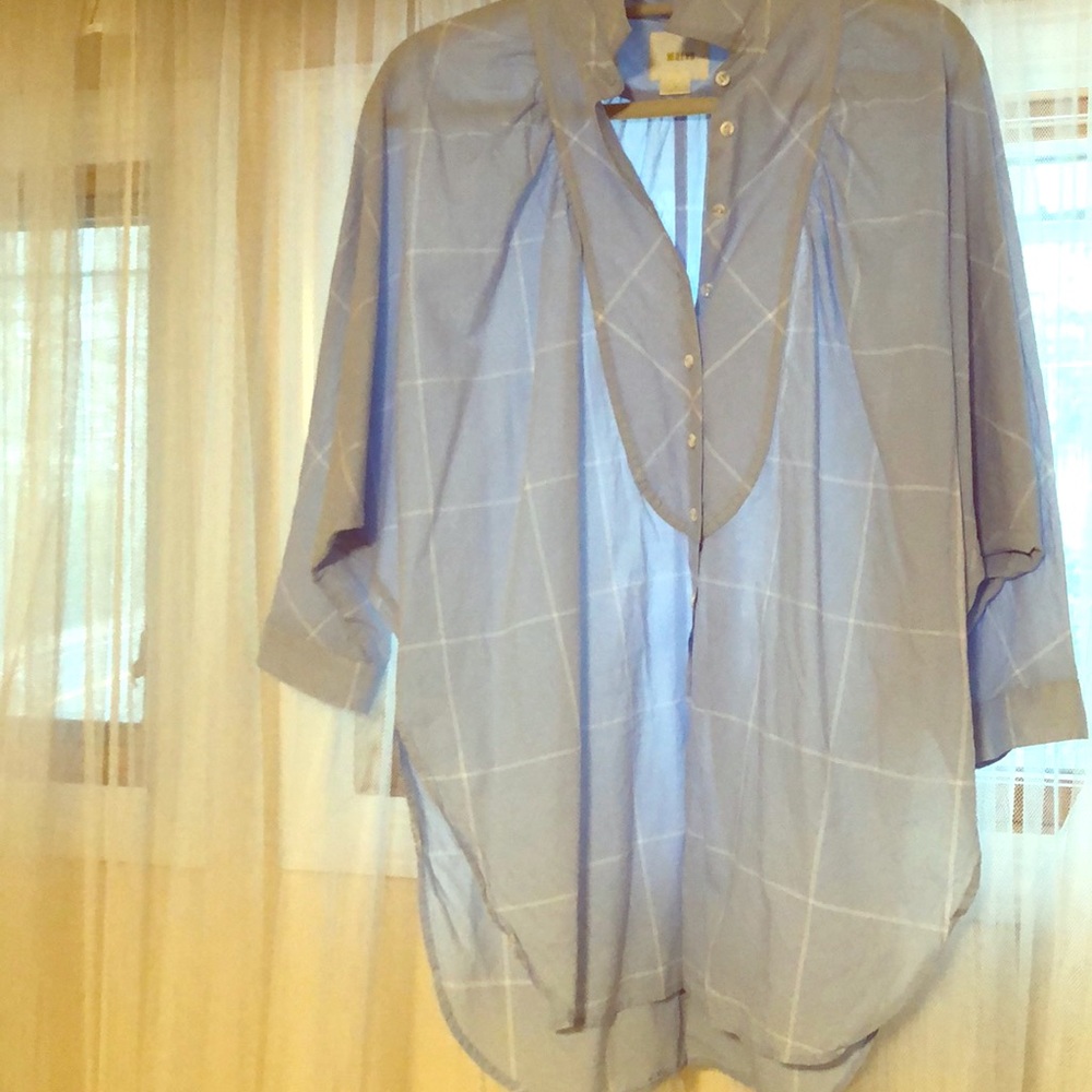 Stylized collared shirt by Maeve